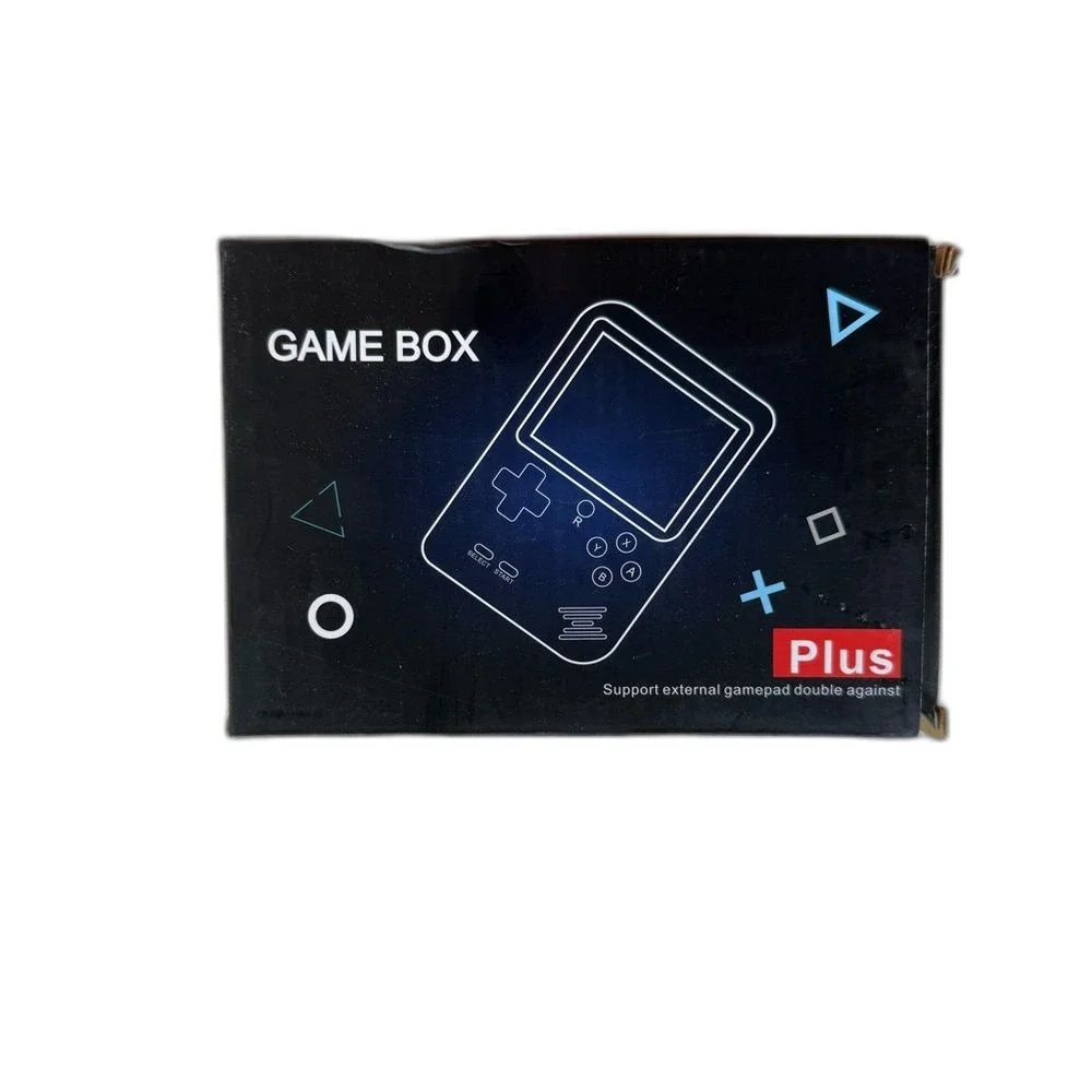 New in Open Box Game Box Plus Red Portable Retro 500 Games 3